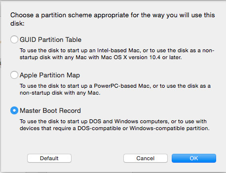 mac disk utility bootable usb windows